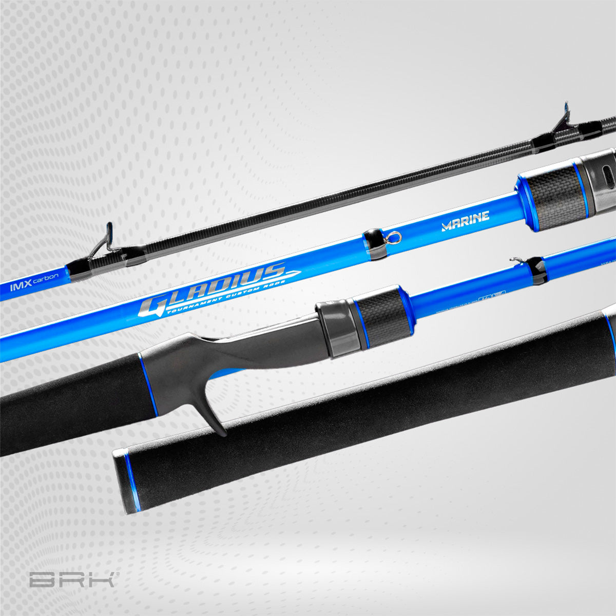 Vara de Pesca Marine Sports Gladius GL-C581 MLM 14lbs 1,73m - Carretilha (inteiriça)