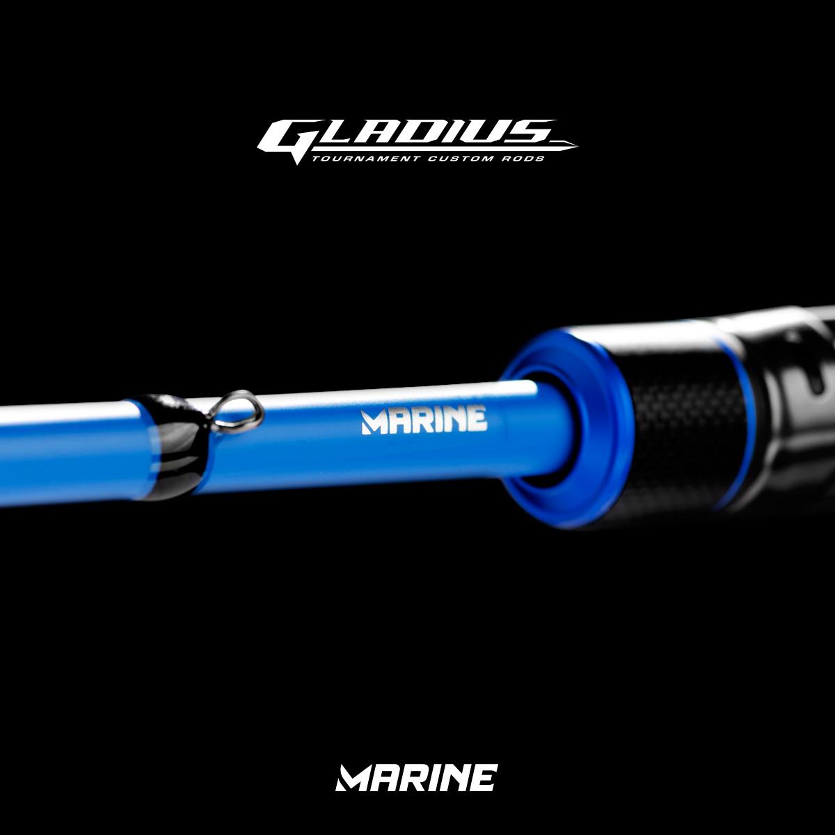 Vara de Pesca Marine Sports Gladius GL-C581 MLM 14lbs 1,73m - Carretilha (inteiriça)