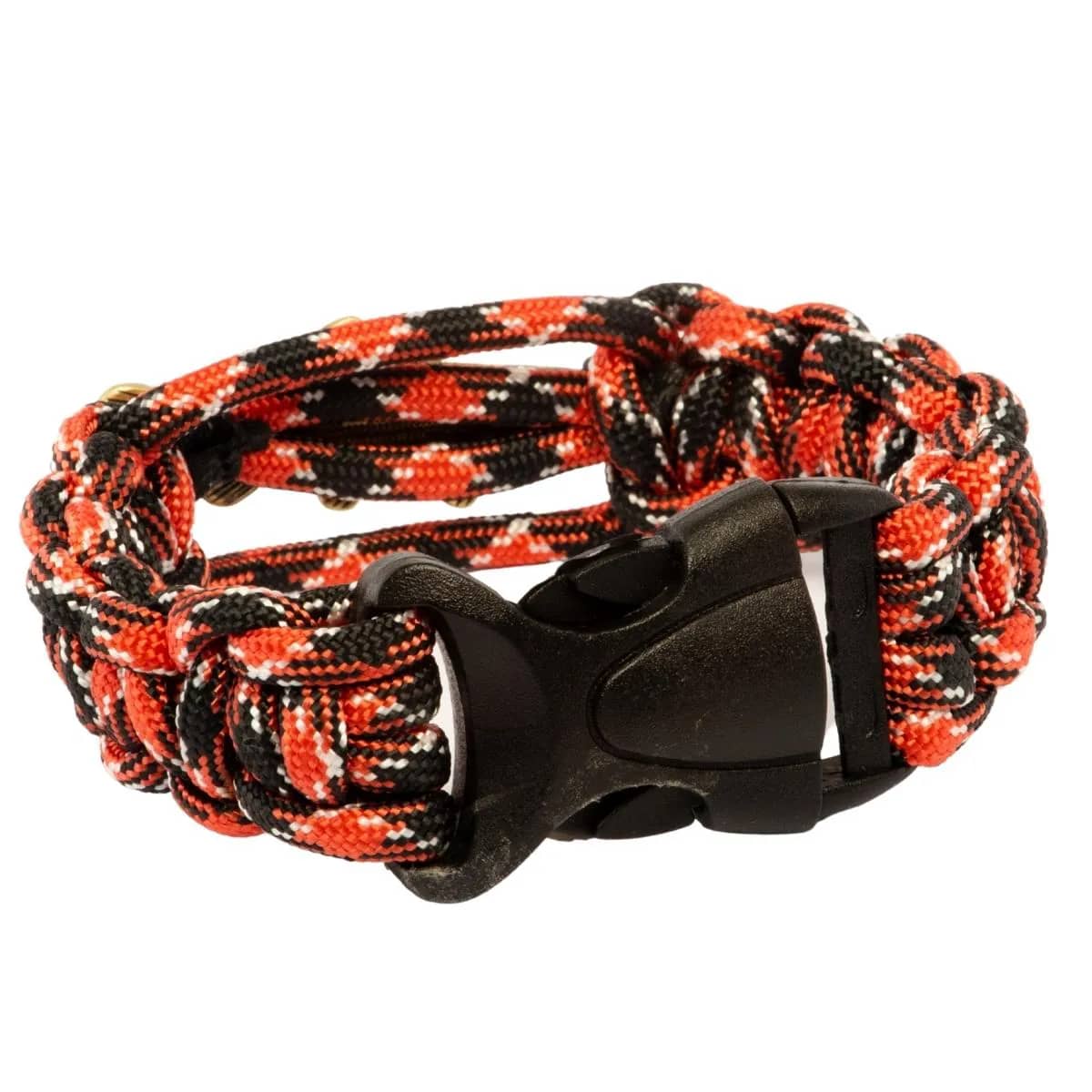 Pulseira Pescador Brk Paracord Robalo Grafite Prata
