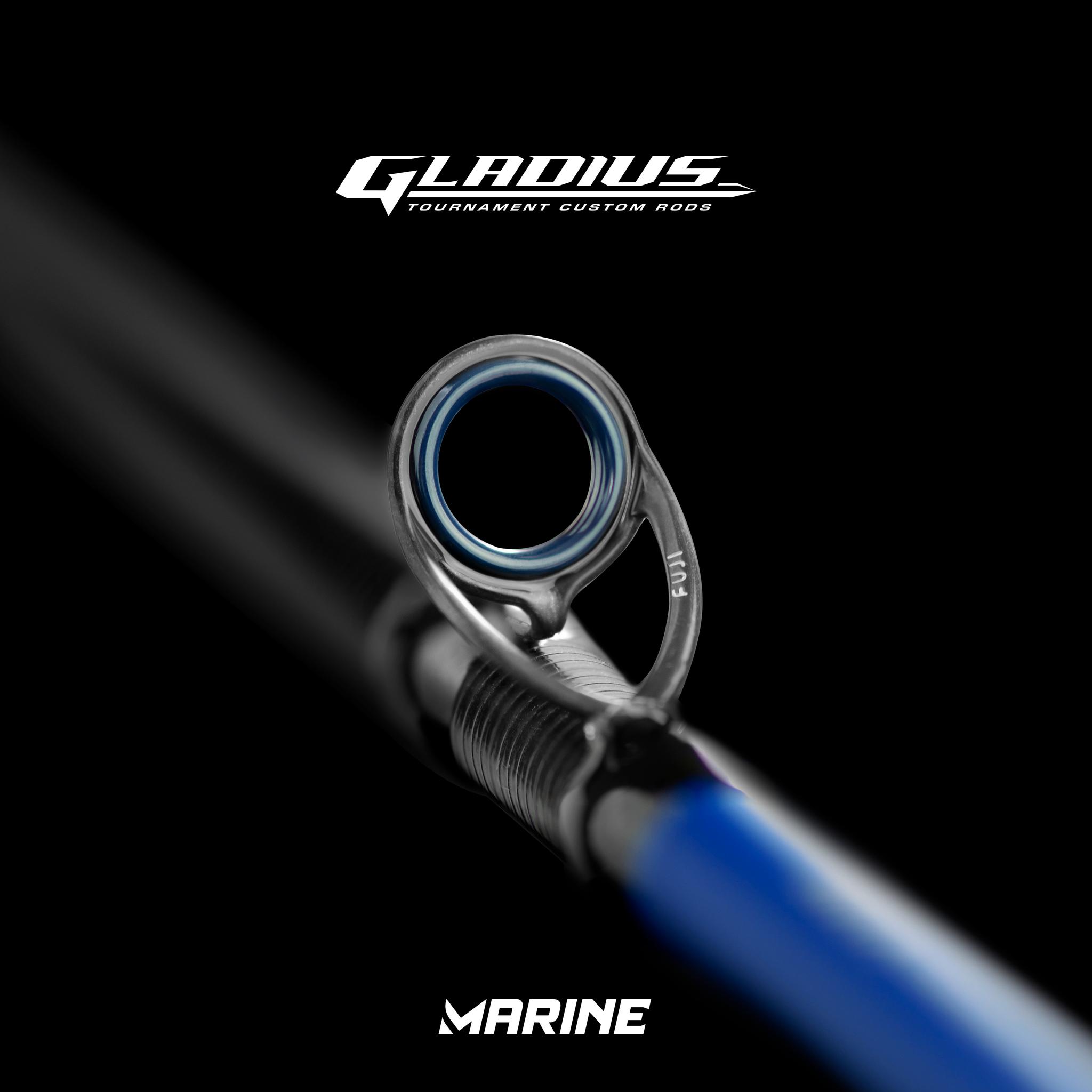 Vara de Pesca Marine Sports Gladius GL-C581 MLM 14lbs 1,73m - Carretilha (inteiriça)