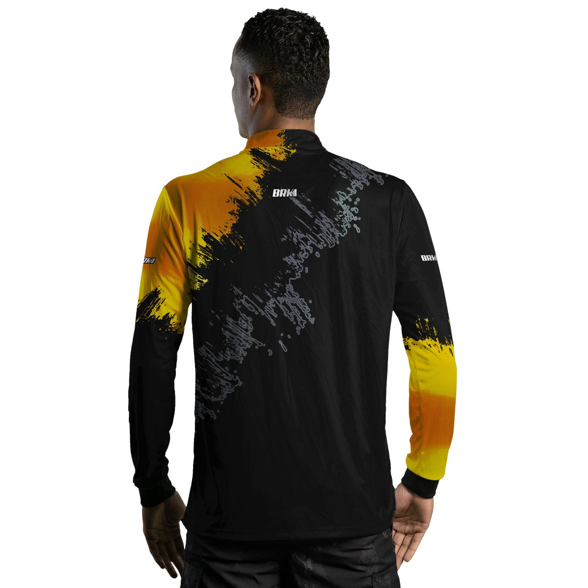 Camisa de Pesca Brk Traíra Preta com UV50+