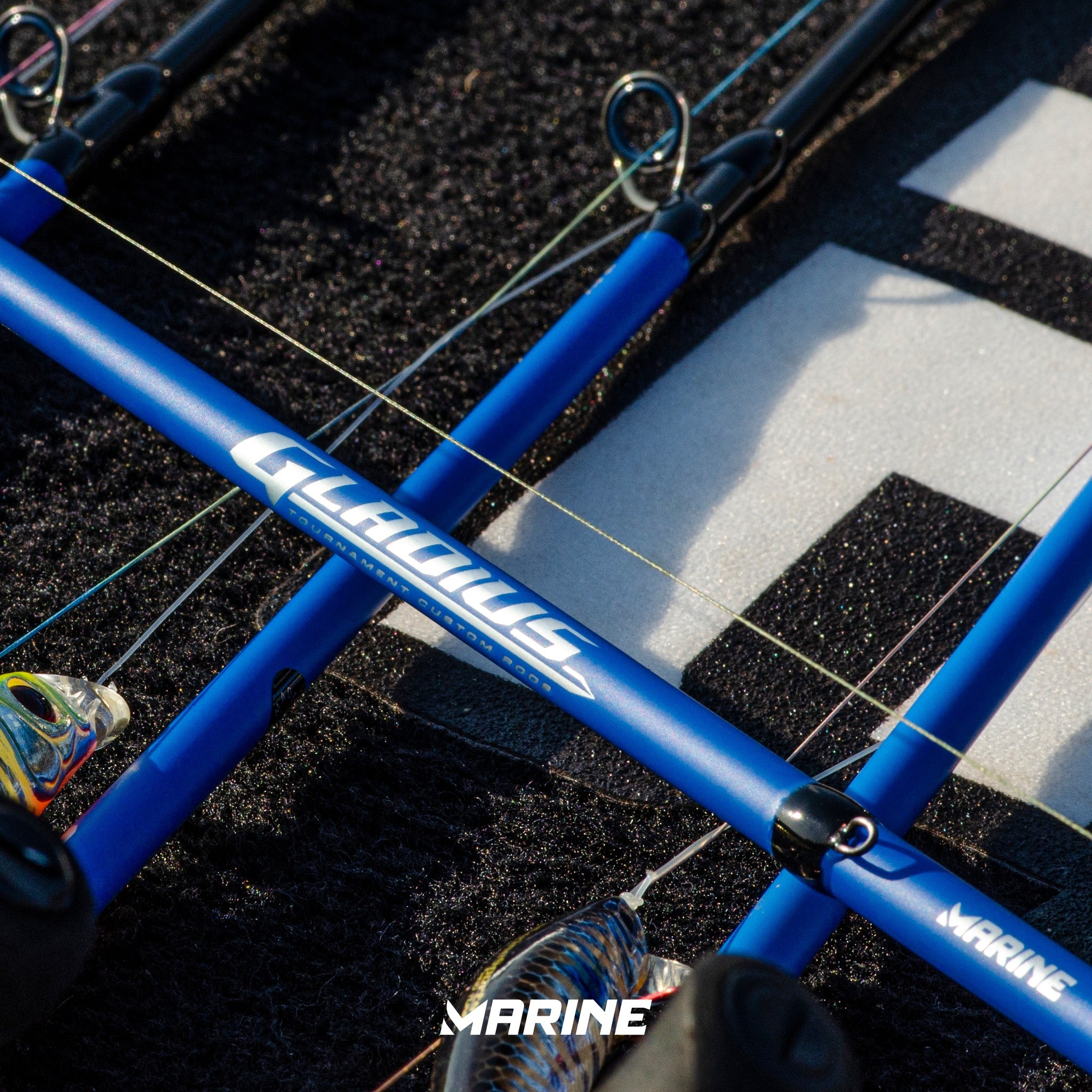 Vara de Pesca Marine Sports Gladius GL-C581 MLM 14lbs 1,73m - Carretilha (inteiriça)