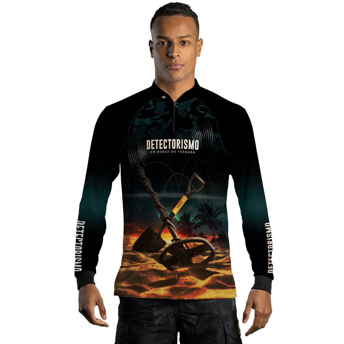 Camisa Brk Profissões Detectorismo com UV50+