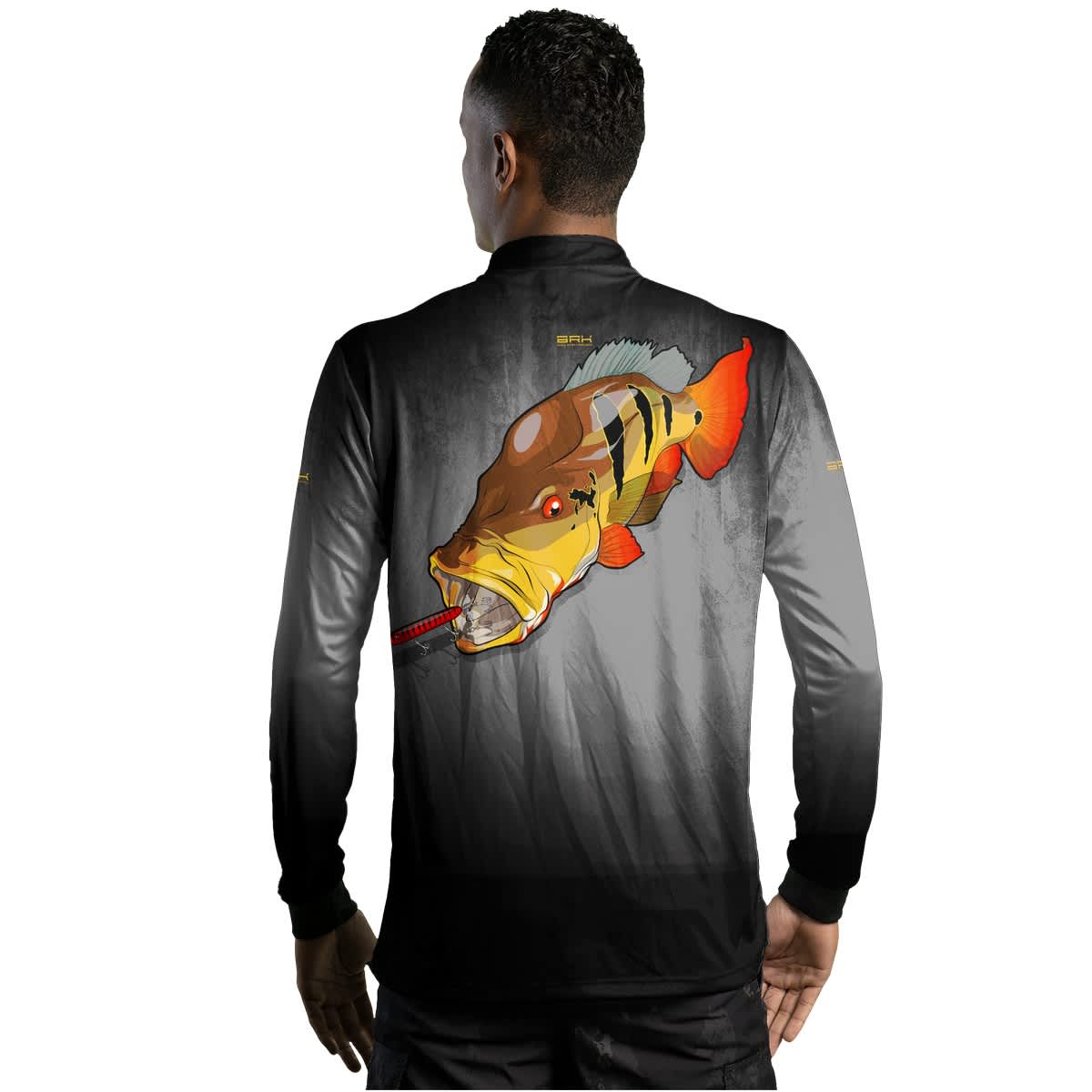 Camisa de Pesca Brk Tucunaré Açu High Performance com UV50+