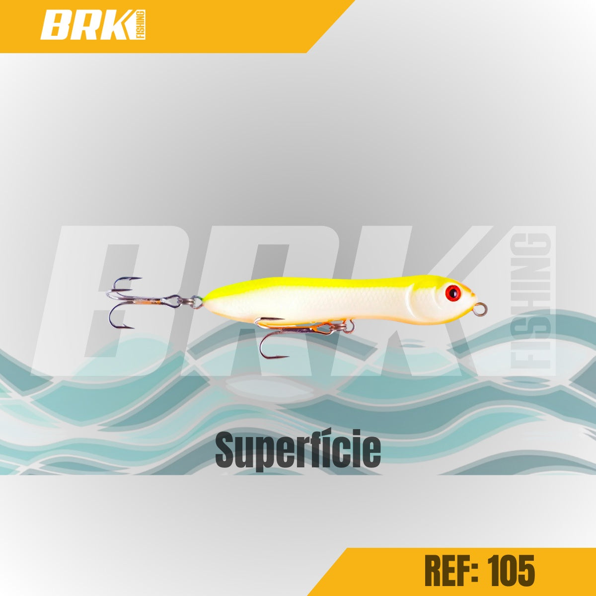 Isca Artificial Nelson Nakamura Zarinha Baby 8cm 9g Superfície