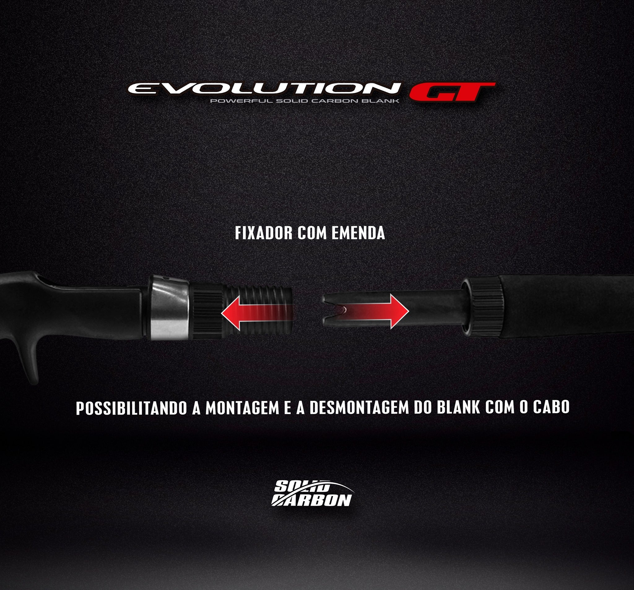 Vara de Pesca Marine Sports Evolution GT EVGT-C601 MH 50lbs 1,83m - Carretilha (Inteiriça)