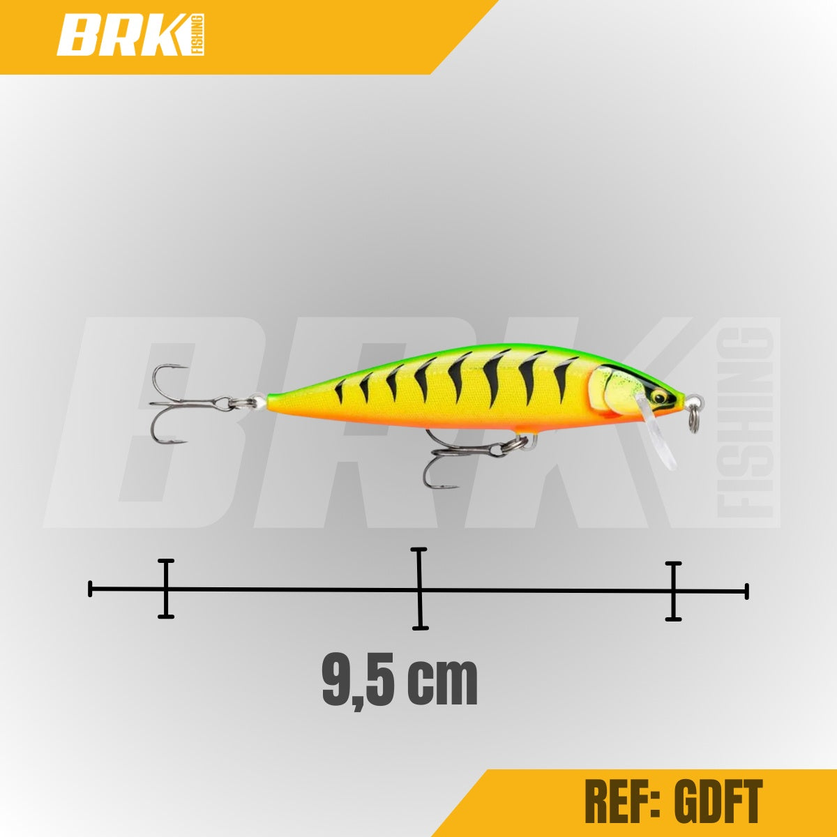 Isca Artificial Rapala Countdown Elite Meia-Água