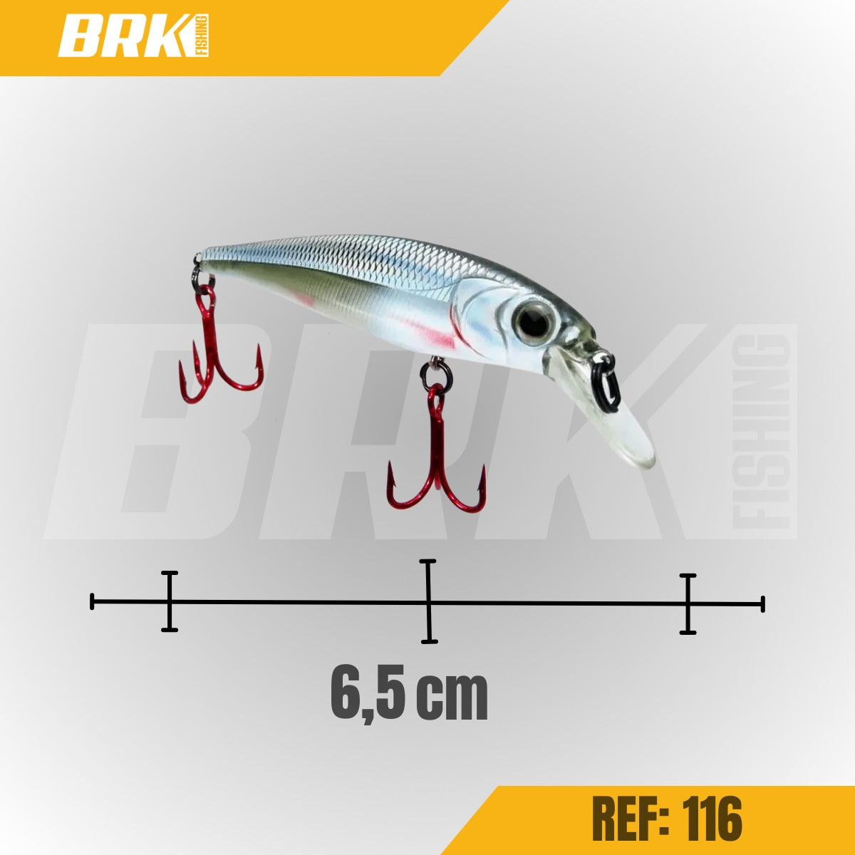 Isca Artificial Marine Sports Savage 65 Meia-Água