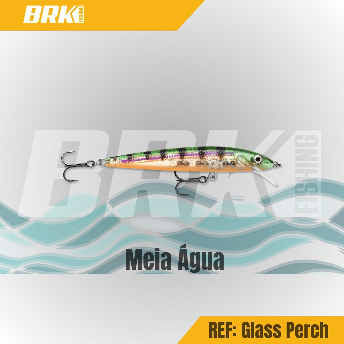 Isca Artificial Rapala Husky Jerk Meia-Água