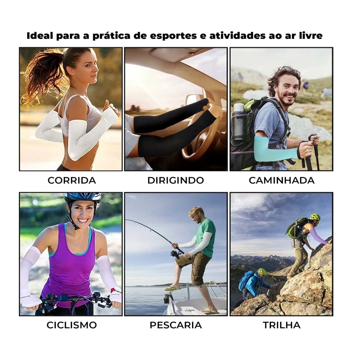 Manguito Brk UV50+ - Verde