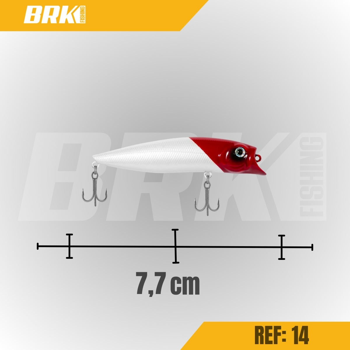 Isca Artificial Marine Sports Brava 77 Meia-Água