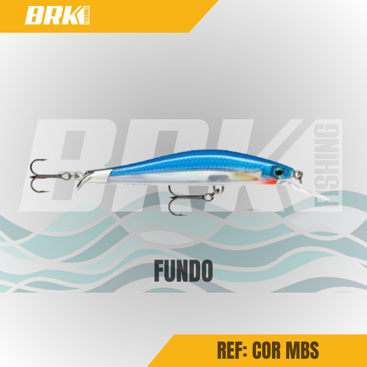 Isca Artificial Rapala RipStop Deep Meia-Água