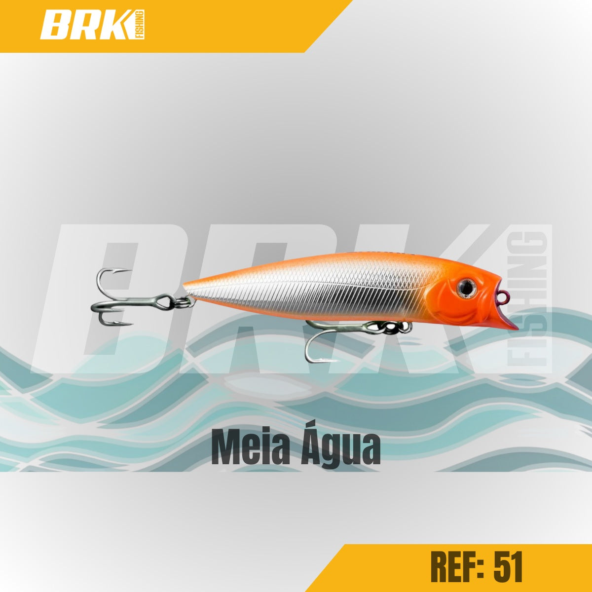 Isca Artificial Marine Sports Brava 90 Superfície