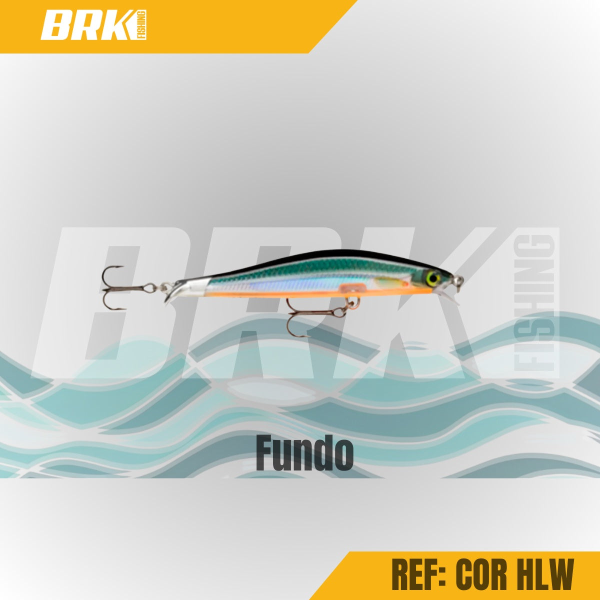 Isca Artificial Rapala RipStop Meia-Água