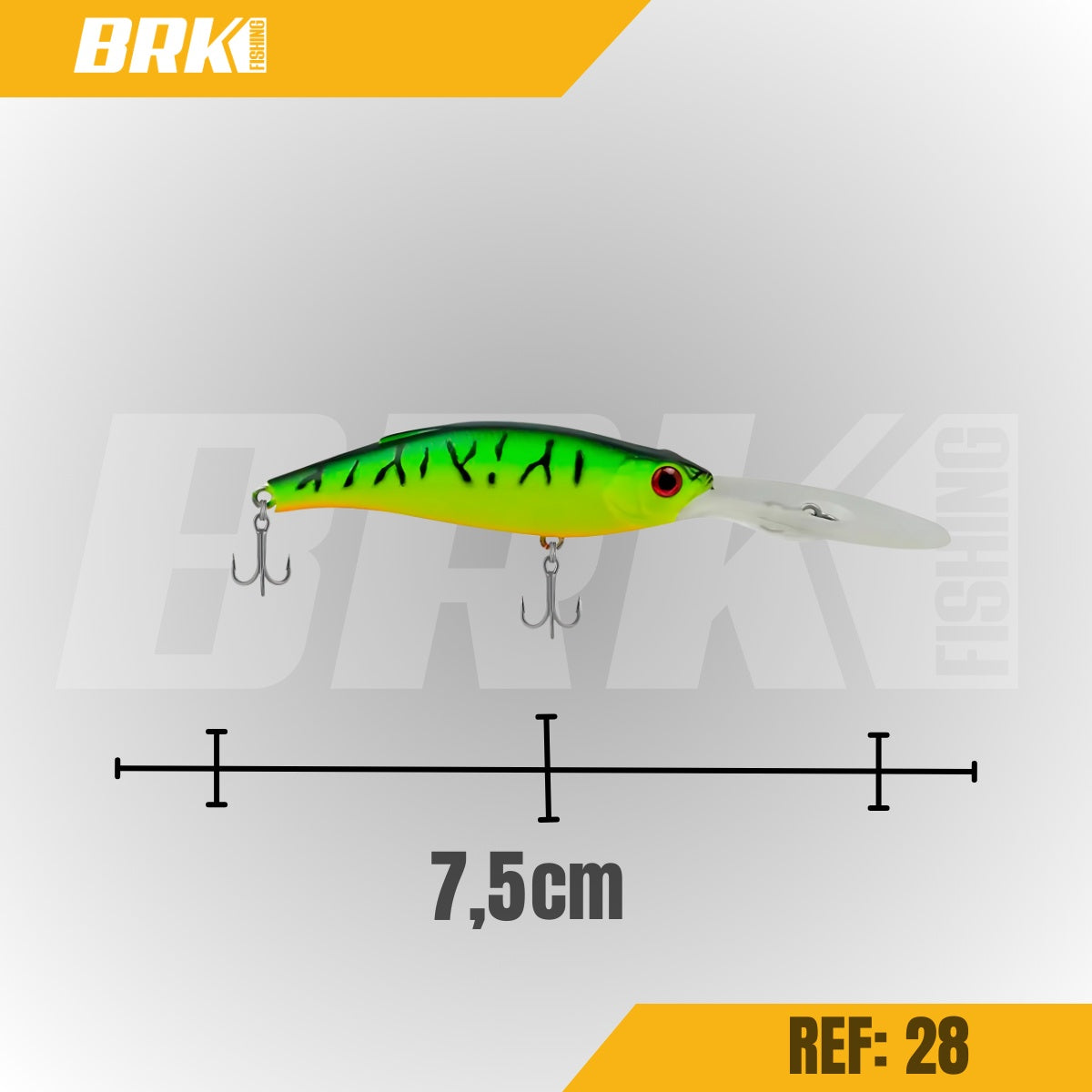 Isca Artificial Marine Sports Deep Dart 75 Fundo