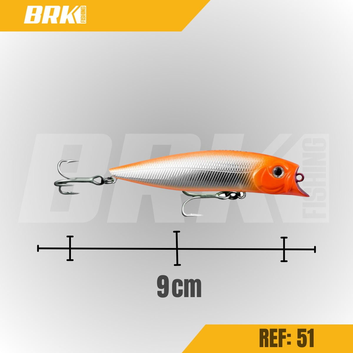 Isca Artificial Marine Sports Brava 90 Superfície