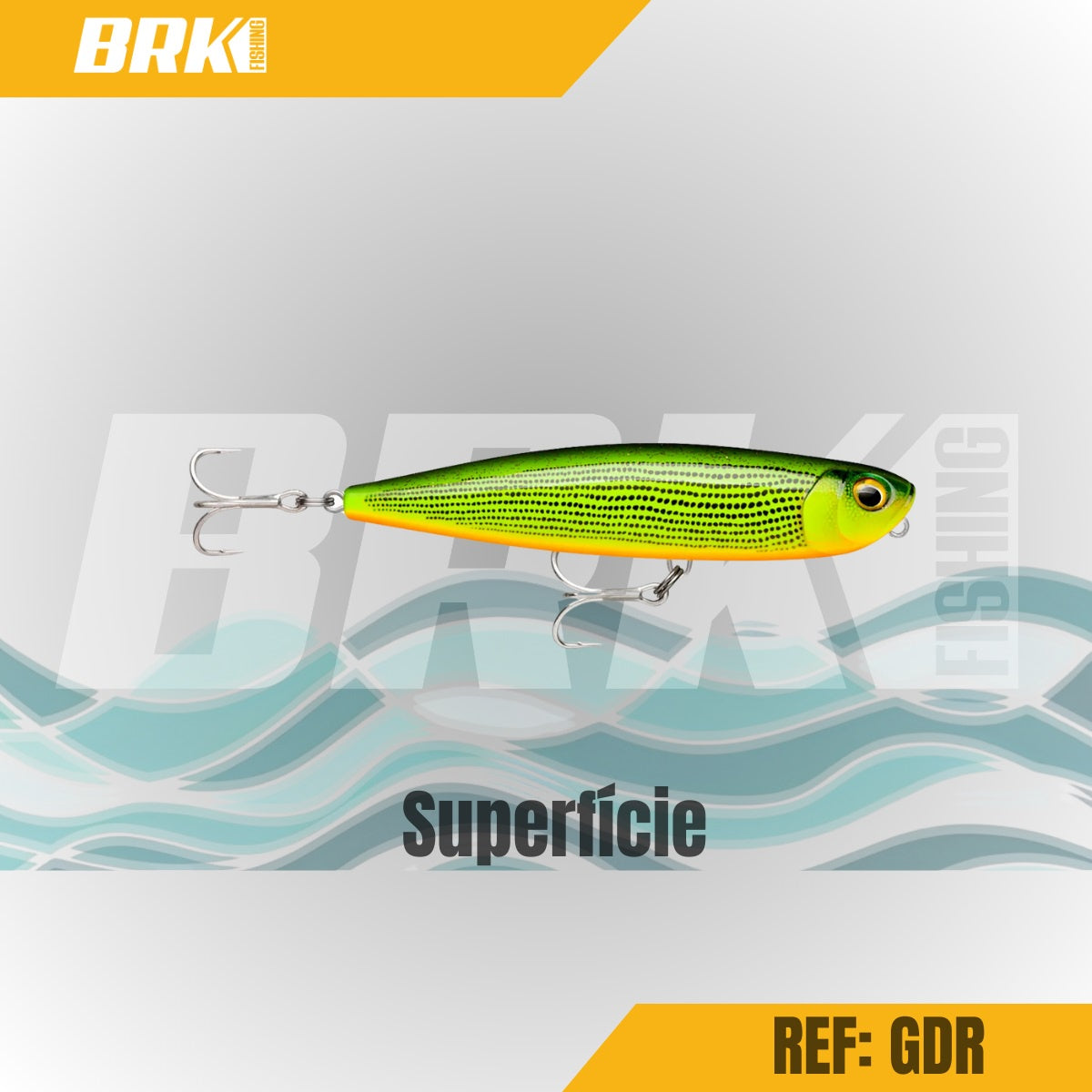 Isca Artificial Rapala Precision Xtreme Pencil EXO 107 Superfície